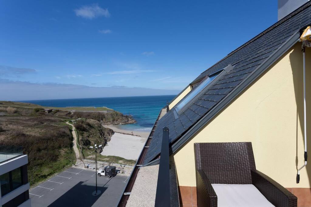 Atico Con Terraza A Pie De Playa Apartment Malpica Exterior photo